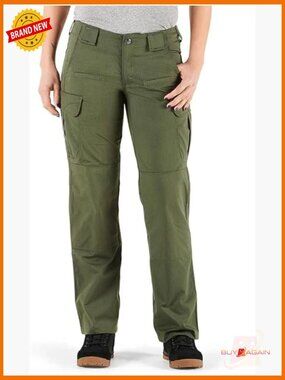 Women's Stryke Cargo Stretch Tactical Pants, Knee Pad Ready, Water Resistant